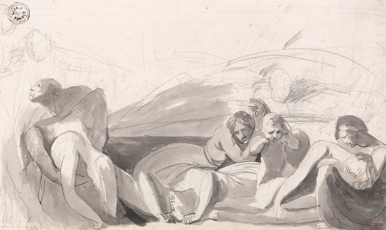 Howard visitando uma prisão de George Romney