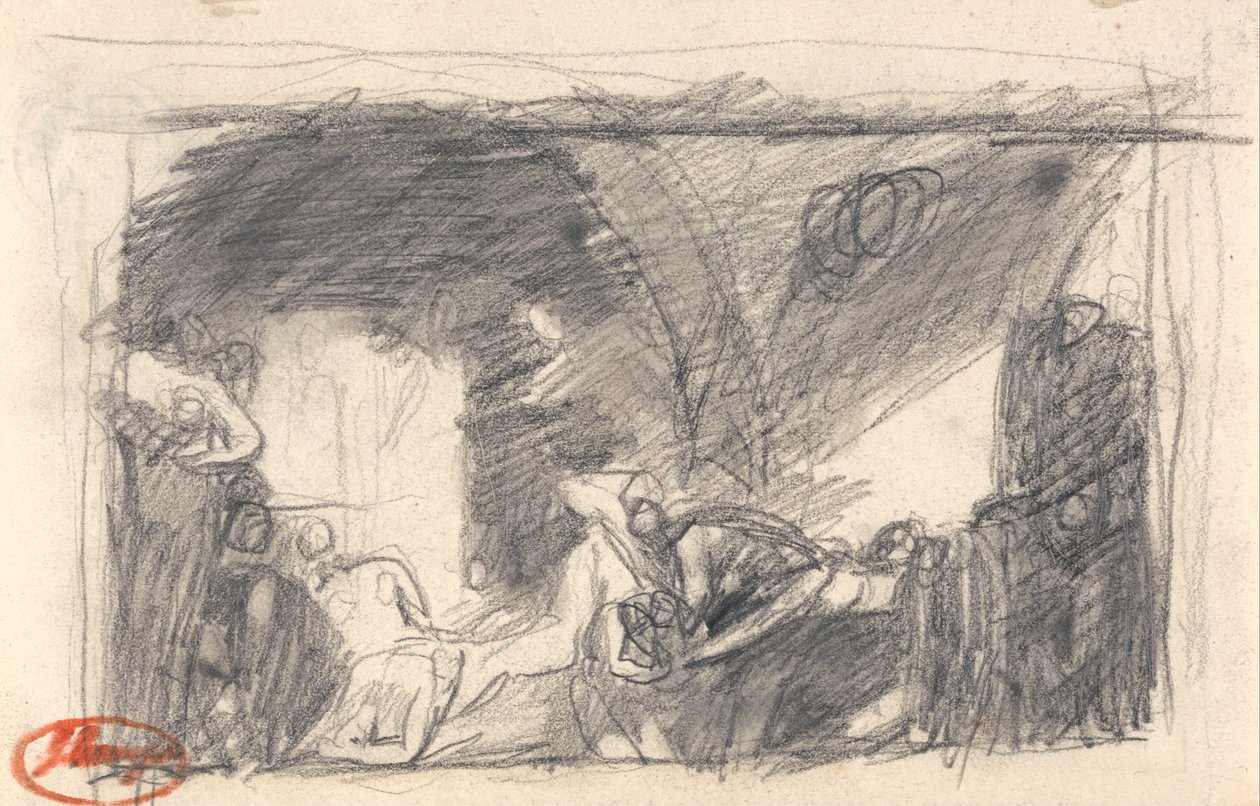 Howard visitando uma prisão de George Romney