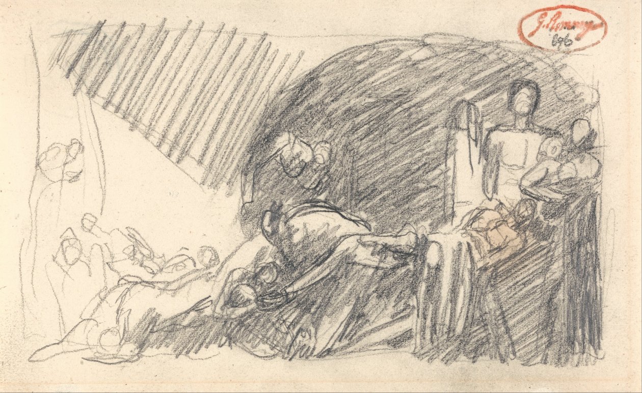 Howard visitando uma prisão de George Romney