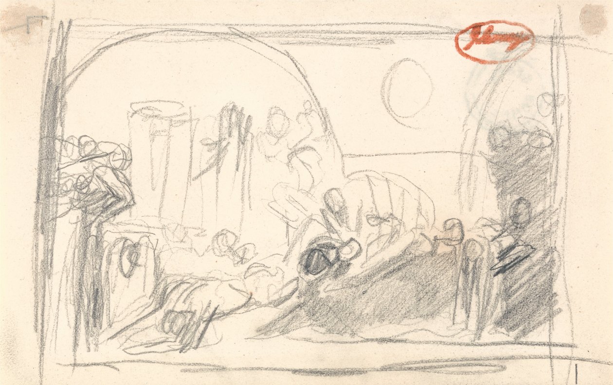 Howard visitando uma prisão de George Romney