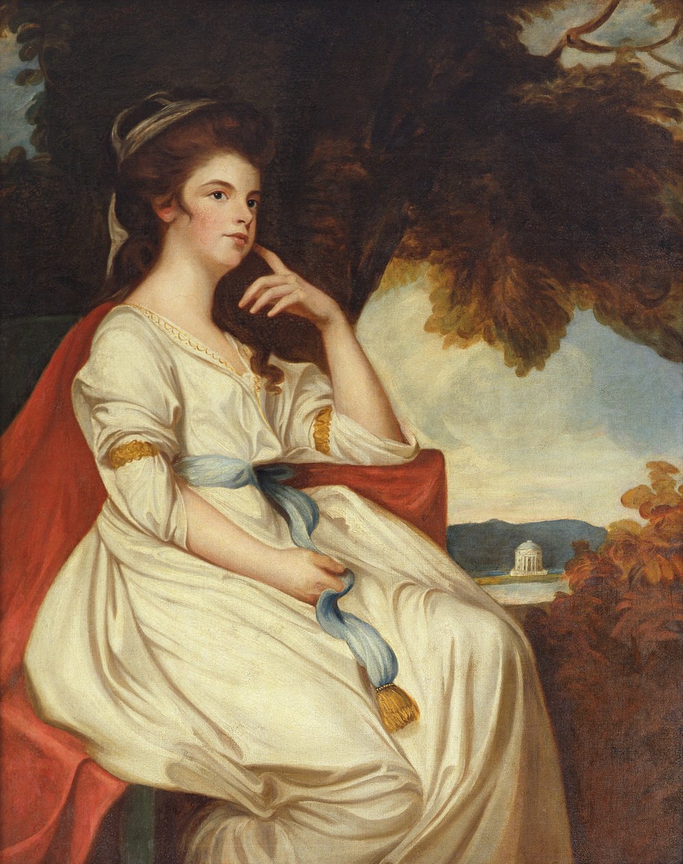 Isabella Curwen, século XVIII de George Romney