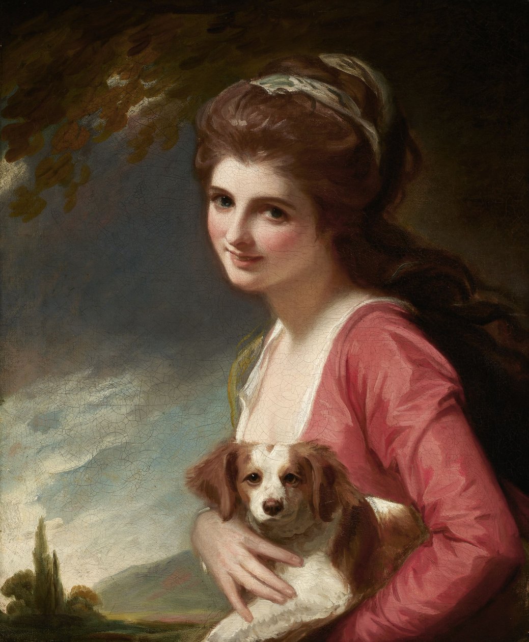 Lady Hamilton como a natureza de George Romney
