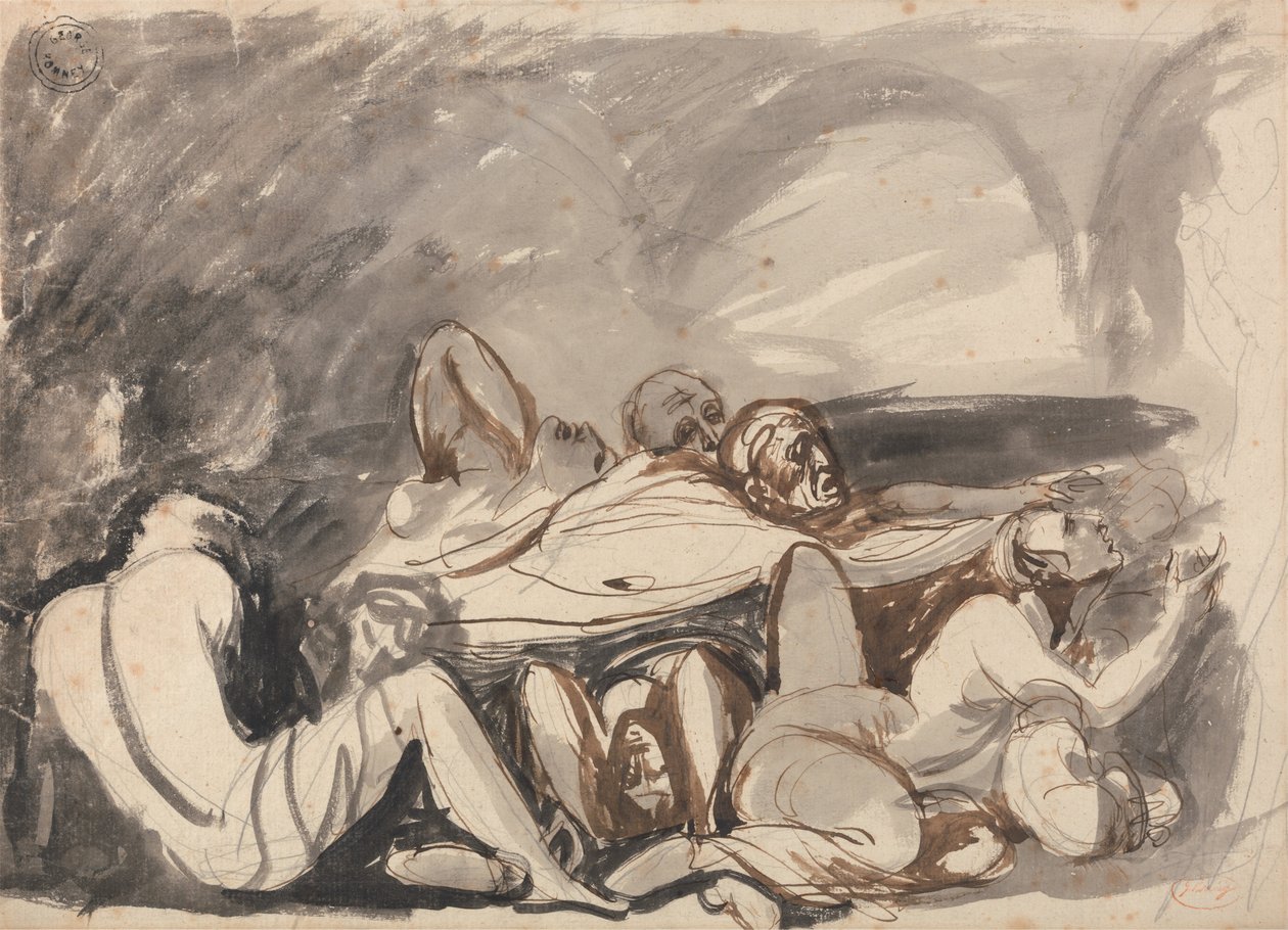 Cena da prisão de George Romney