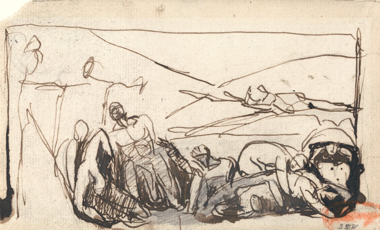 Cena da prisão de George Romney