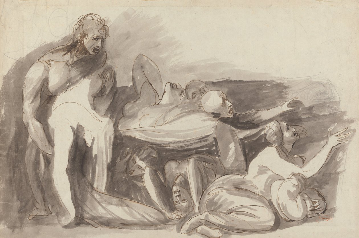 Cena da prisão de George Romney