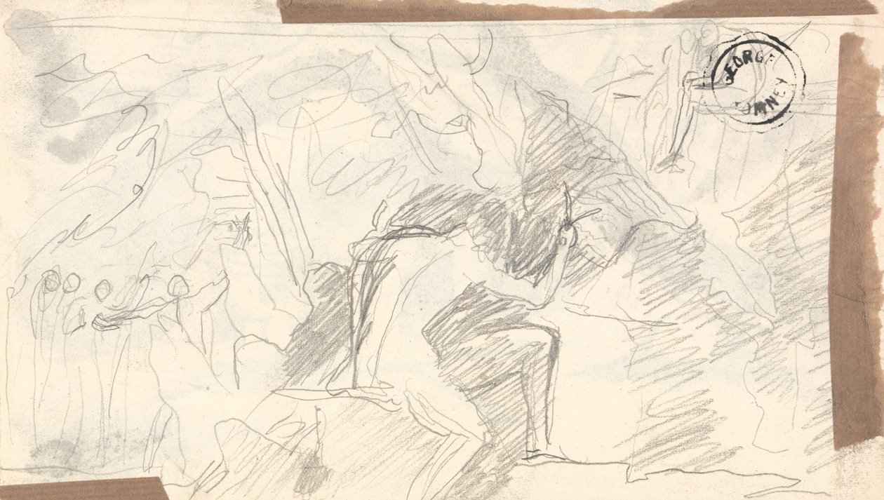 Esboço Ligeiro de Figuras de George Romney