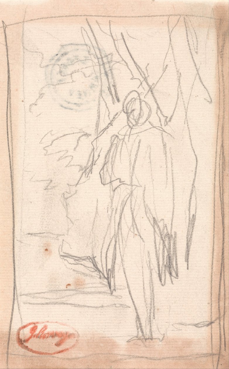 Figura em pé de George Romney