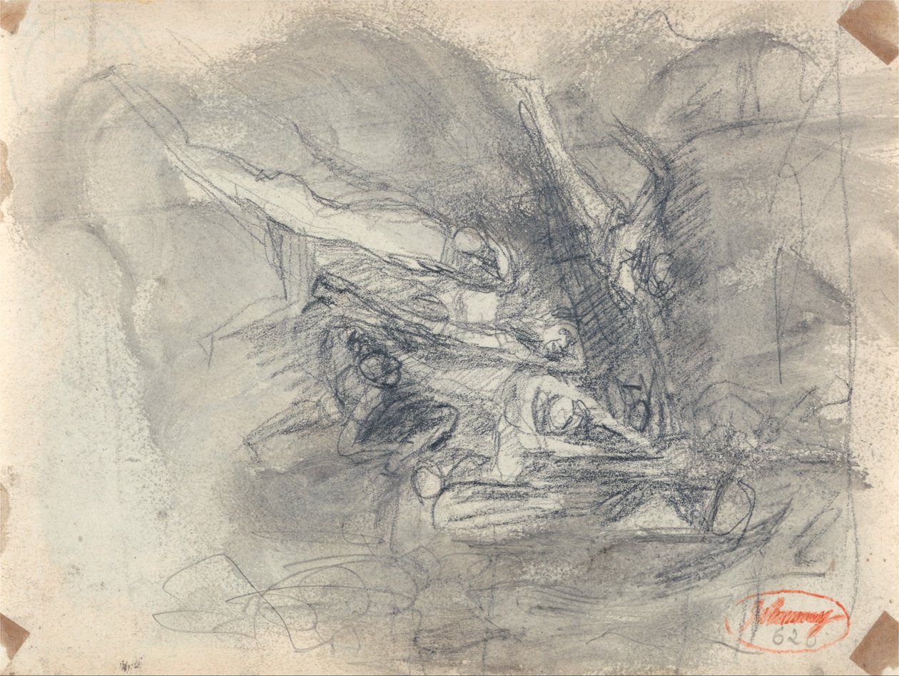 Tentação de Cristo de George Romney