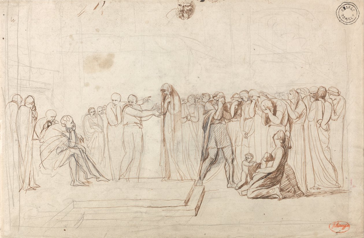 A acusação de Susanna de George Romney
