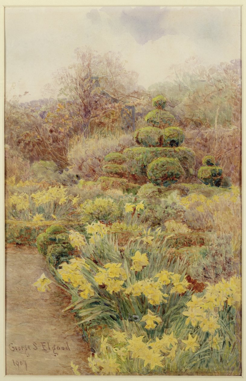 Primavera, Raunds Cliffe, 1907 de George Samuel Elgood