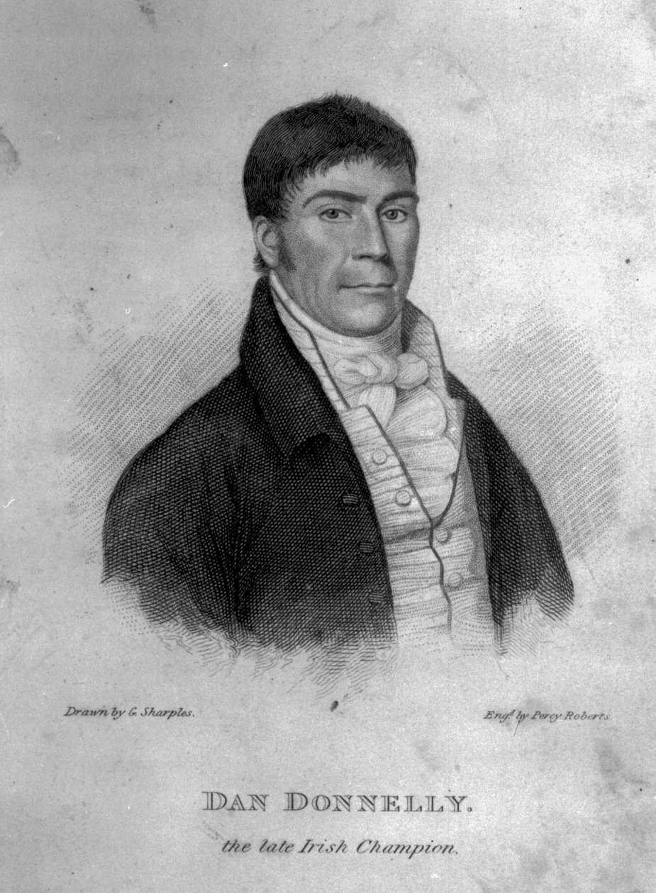 Dan Donnelly, gravado por Percy Roberts de George Sharples