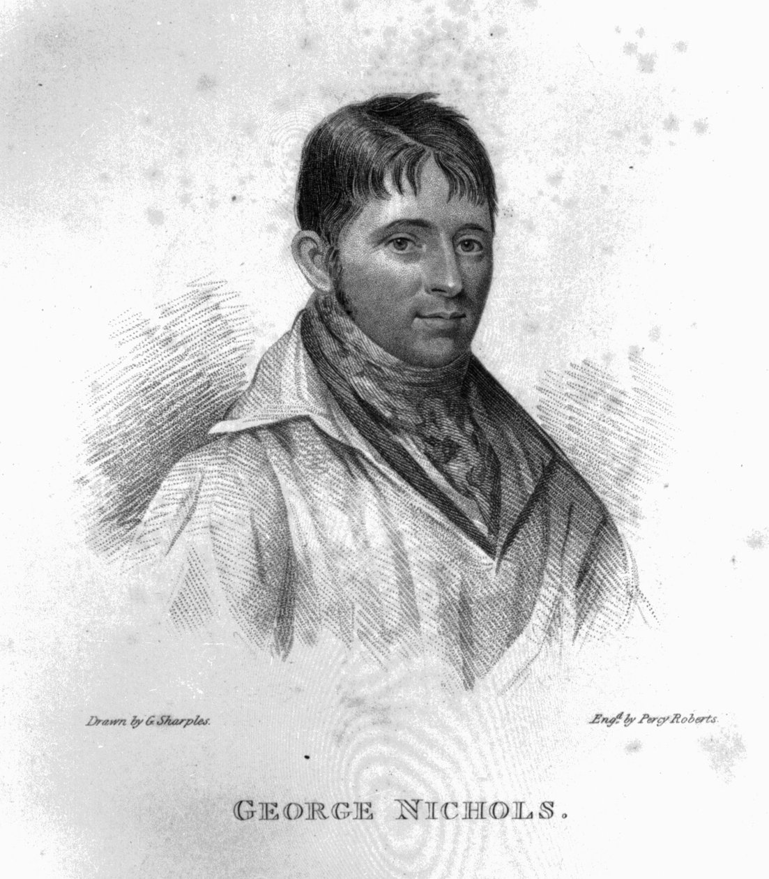 George Nichols, gravado por Percy Roberts de George Sharples