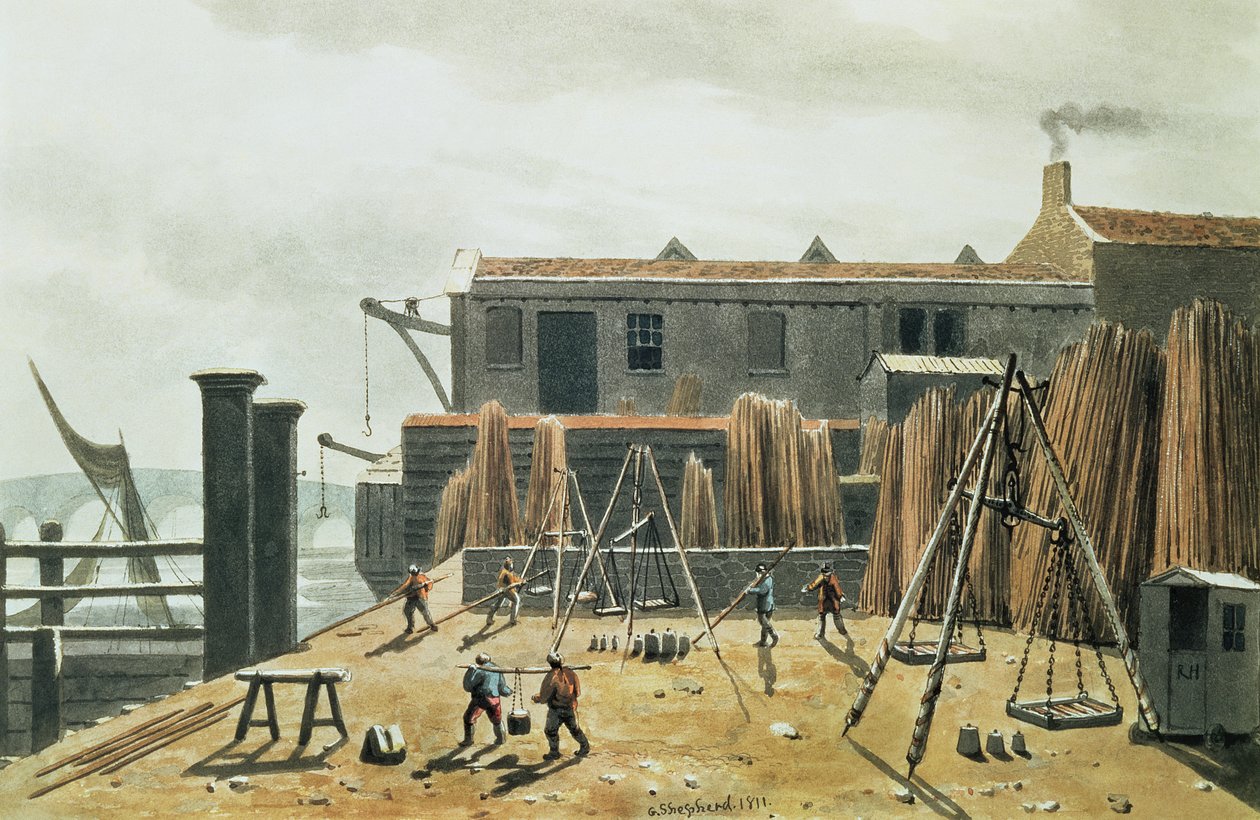 Steelyard, 1811 de George Shepherd