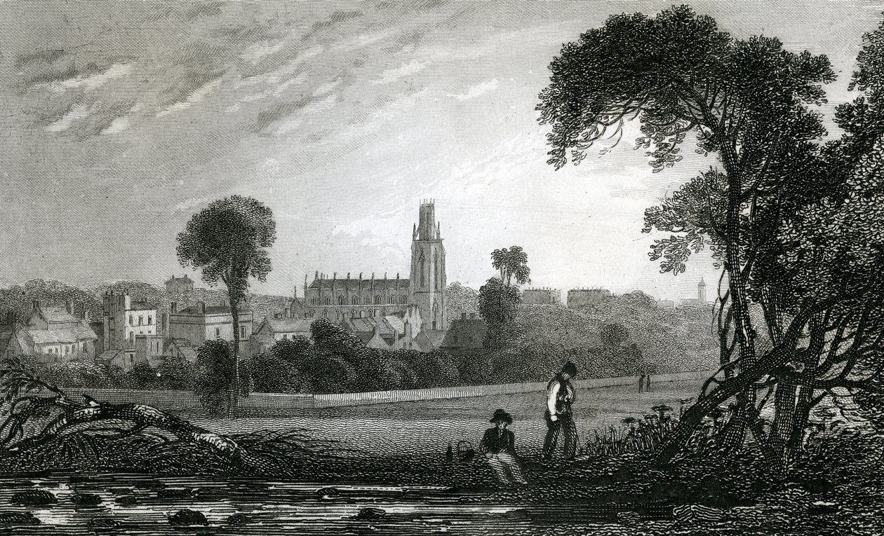 Igreja de São Jorge, Rams-gate, gravada por Thomas Garner, 1830 de George Shepherd