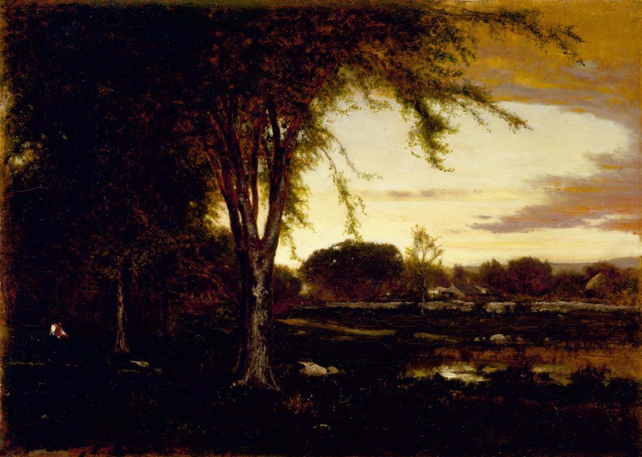 Paisagem, 1866 de George Snr. Inness