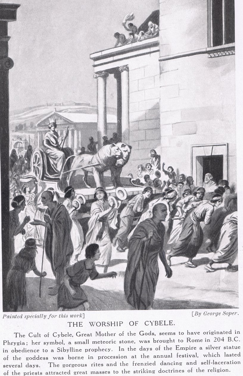 O culto de Cibele de George Soper