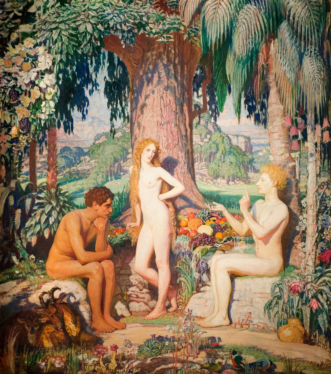 A criação, 1921 de George Spencer Watson