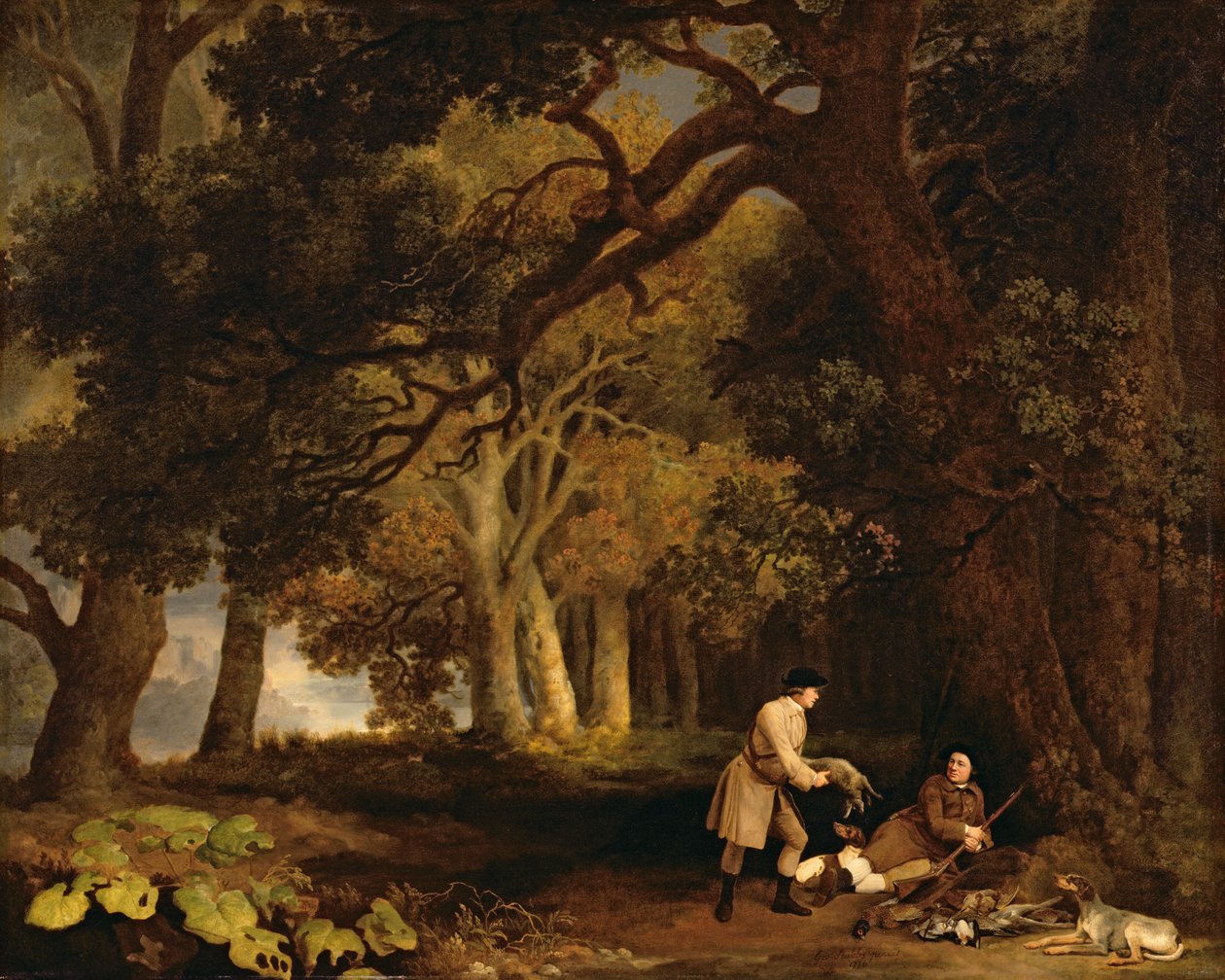 Um Repouso Após Disparar de George Stubbs