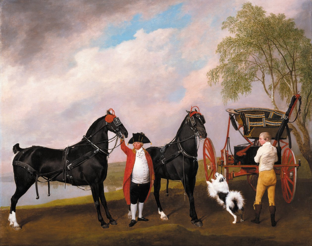 O Príncipe de Waless Phaeton de George Stubbs
