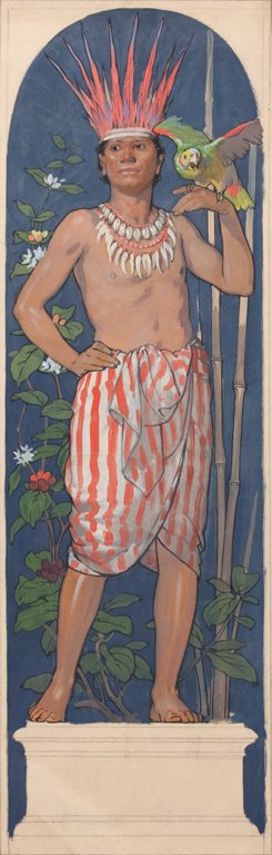 Alegoria das Índias Ocidentais de George Sturm