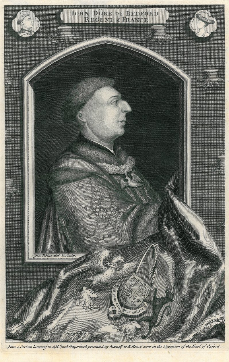 Duque de Bedford de George Vertue