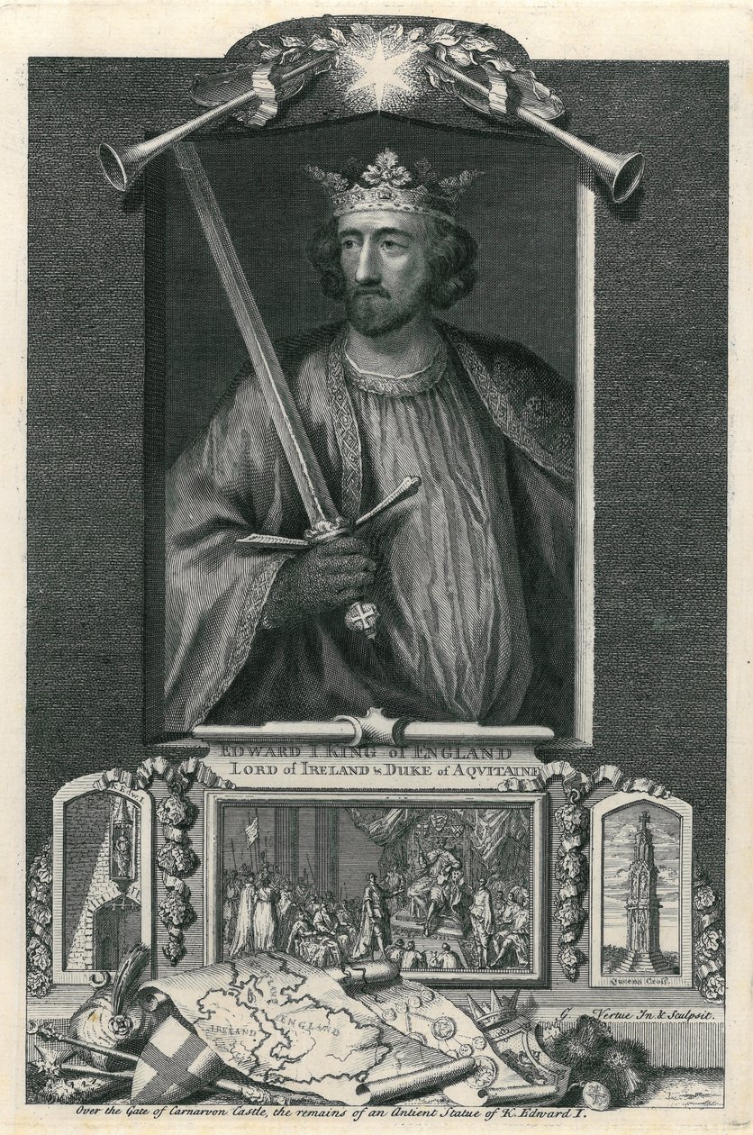 Edward I de George Vertue