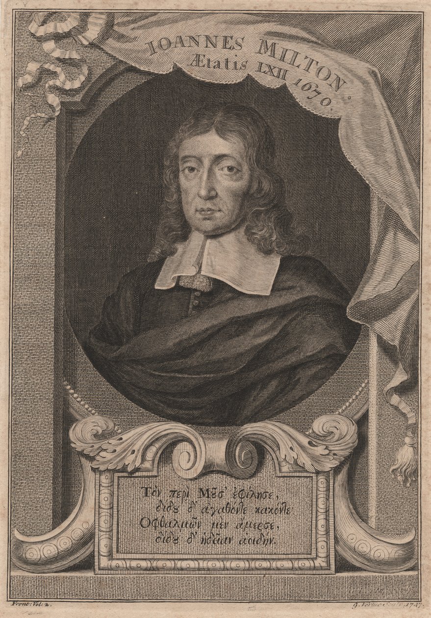 John Milton, 1747 de George Vertue