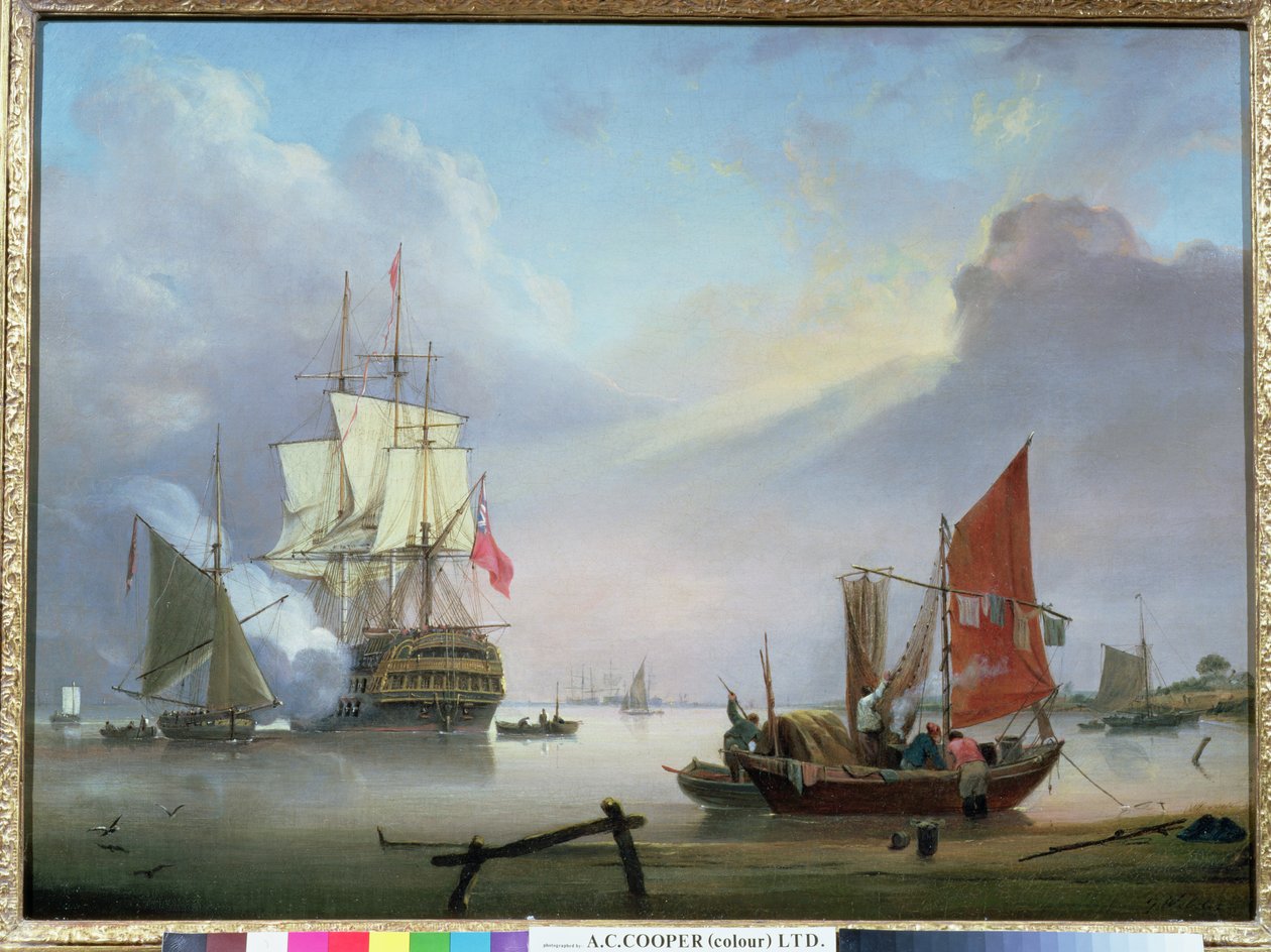 Guerra Man-britânica ao largo da costa de George Webster