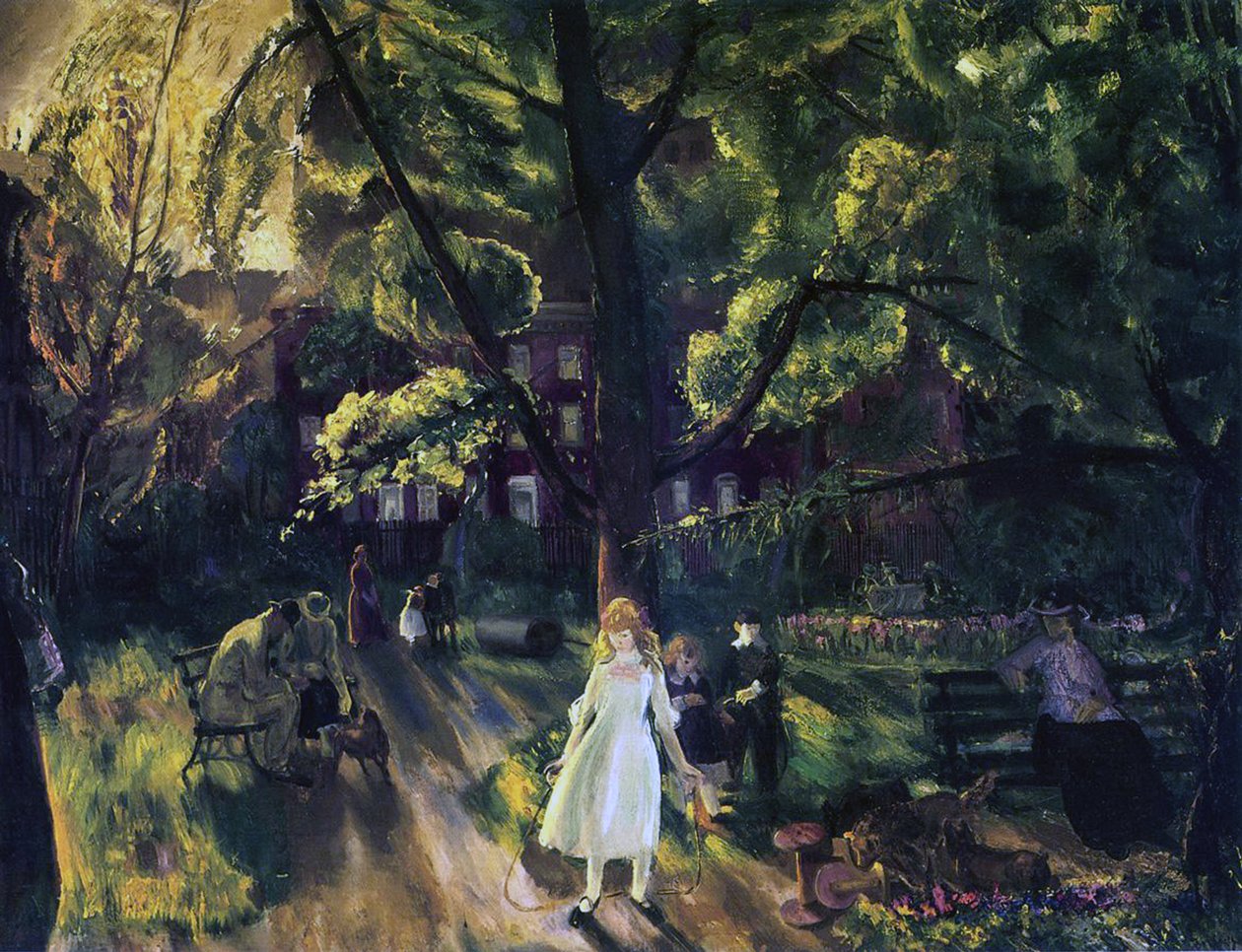 Gramercy Park de George Wesley Bellows