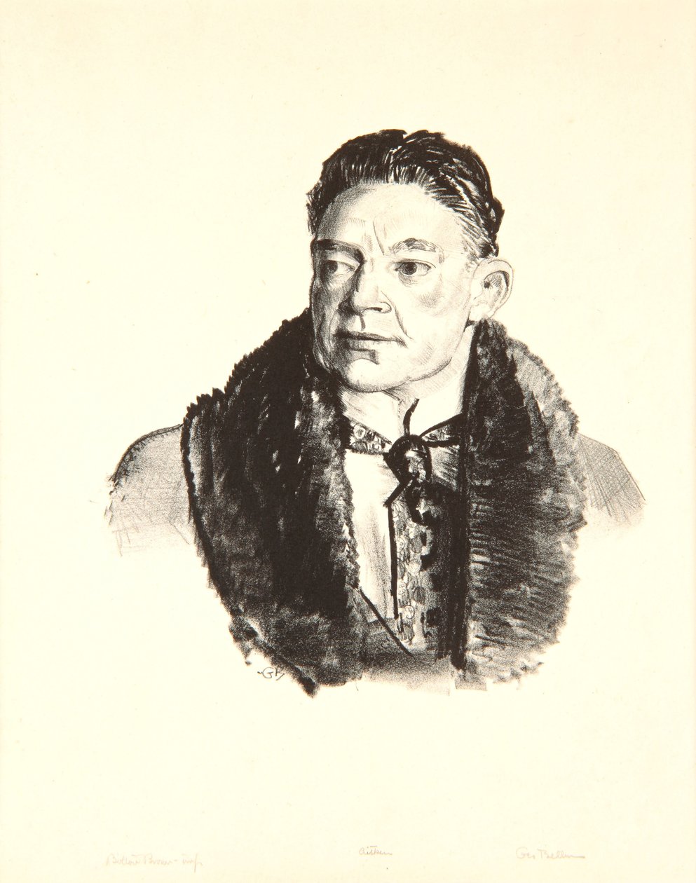 Retrato de Robert Aitken, 1921 de George Wesley Bellows