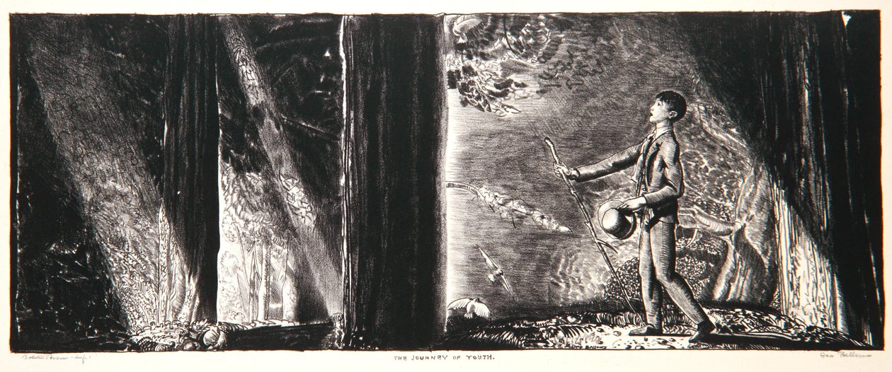 A Jornada da Juventude, 1923-24 de George Wesley Bellows