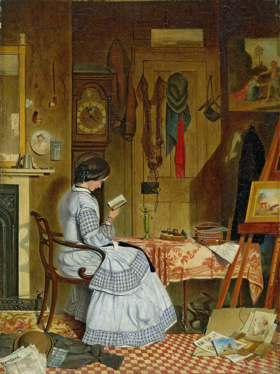 Esperando pelo Artista, 1859 de George Winchester