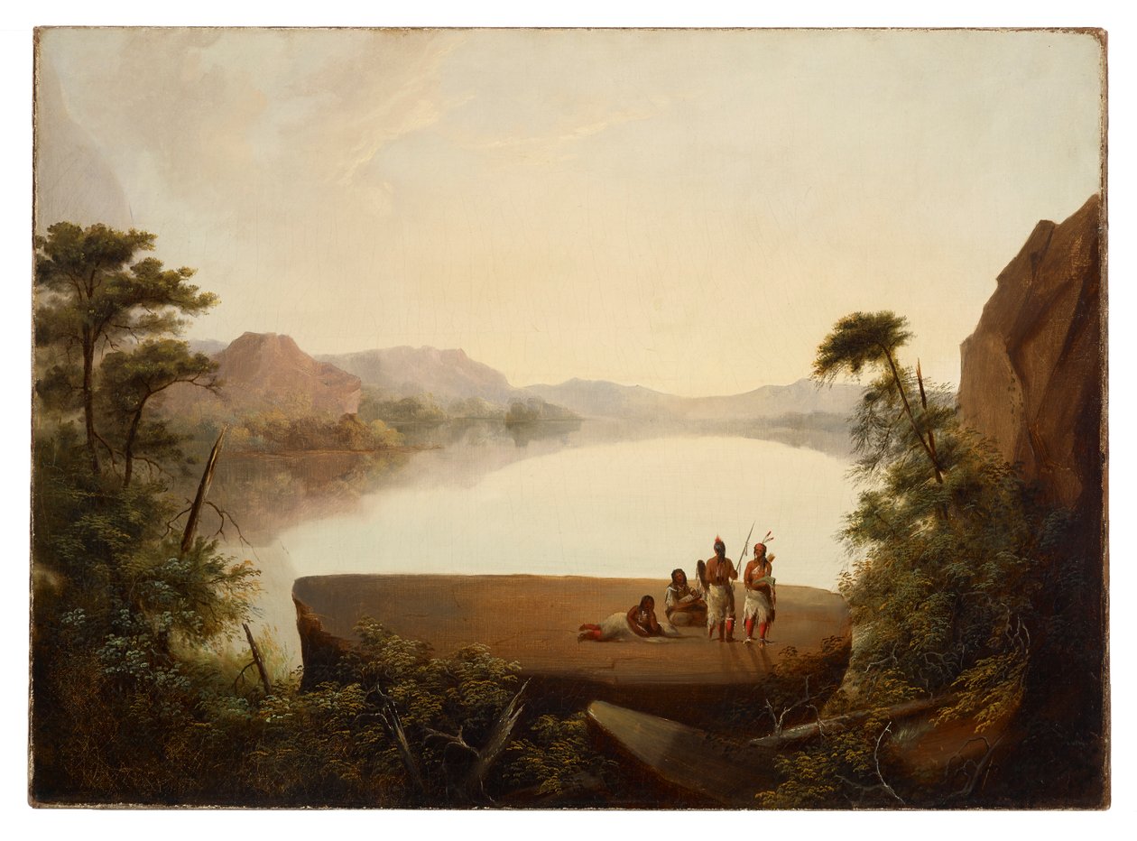 Paisagem com índios de George Winter