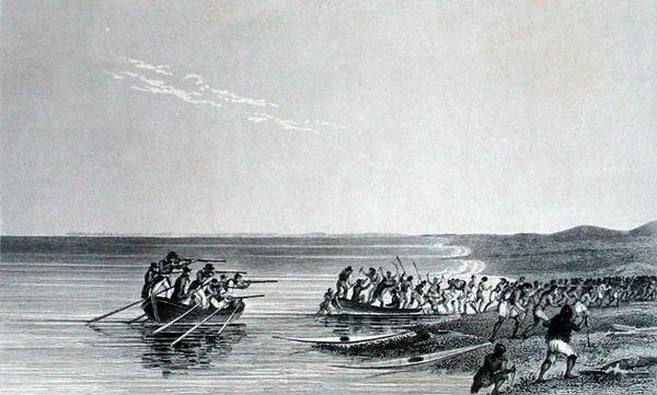 The Boats Getting Afloat, de 