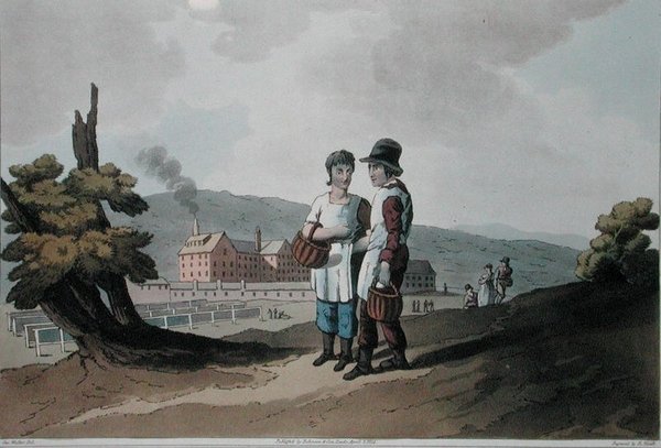 Factory Children, from `Costume of Yorkshire