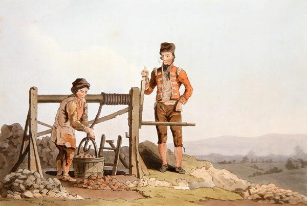 Ruddle Pit, de `Costume of Yorkshire