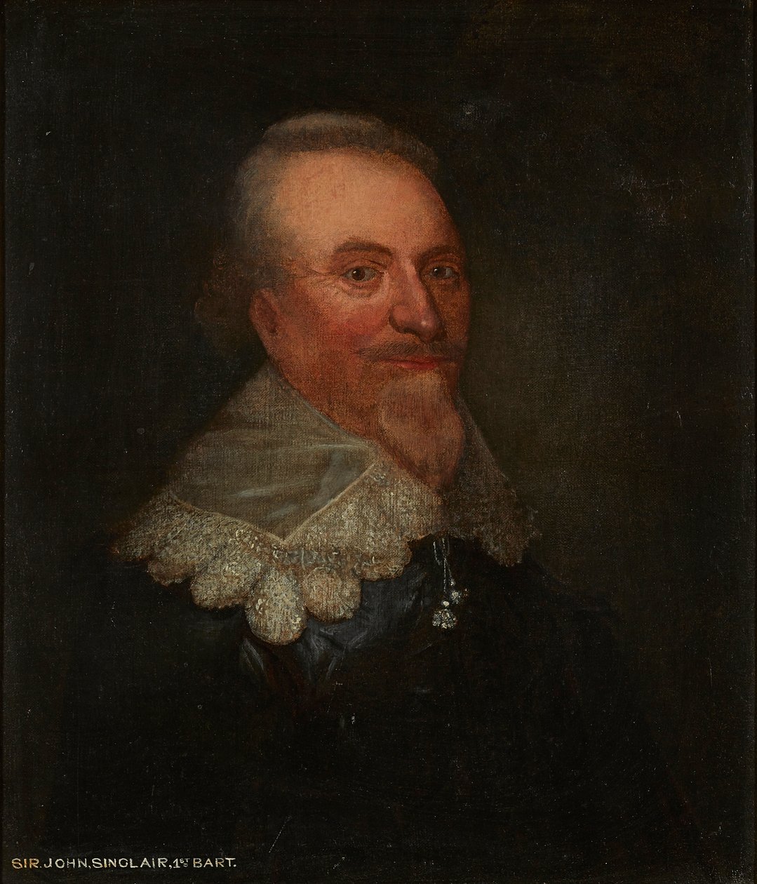 Sir John Sinclair (óleo sobre tela) de George (circle of) Jamesone