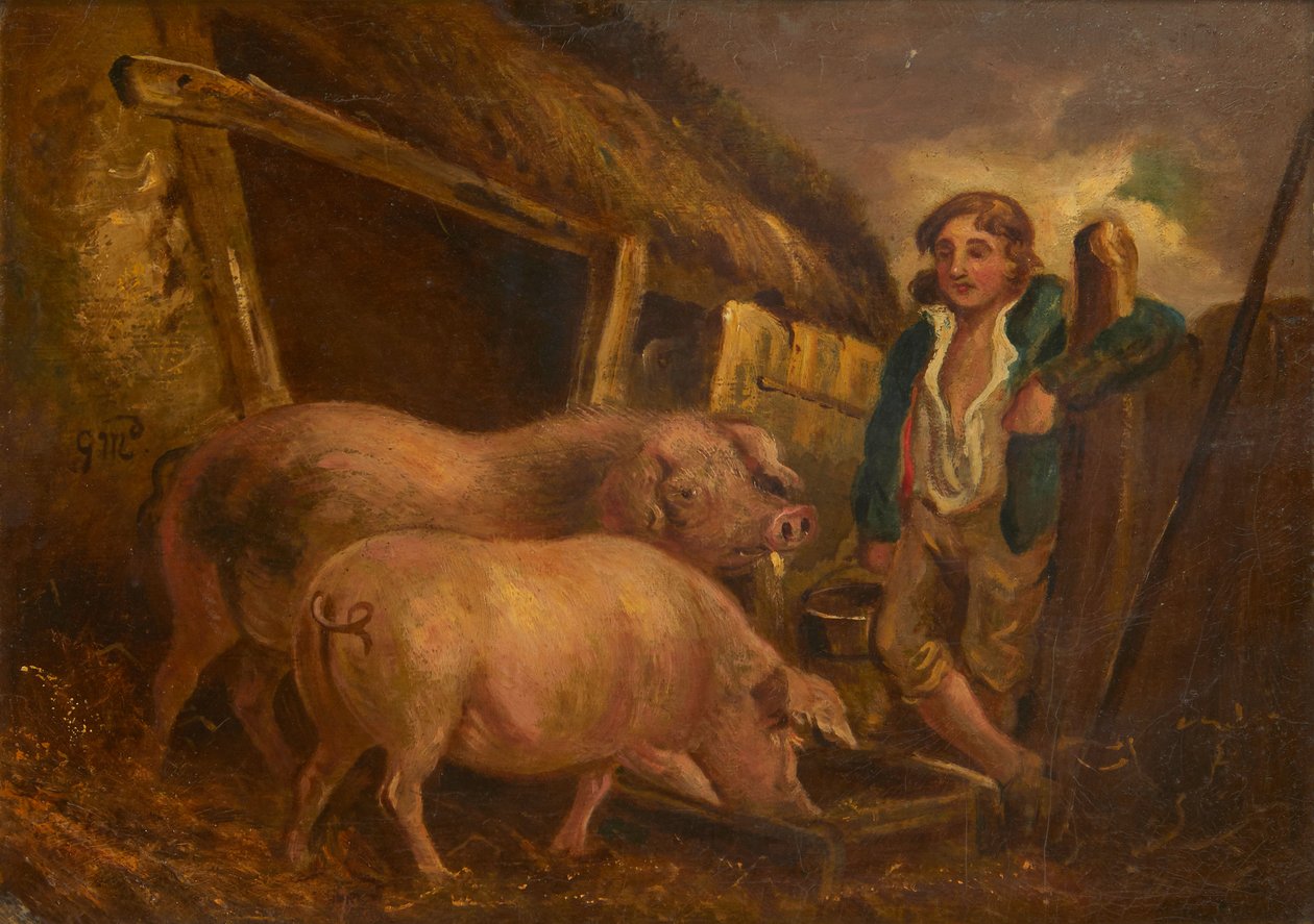 paisagem de George (follower of) Morland