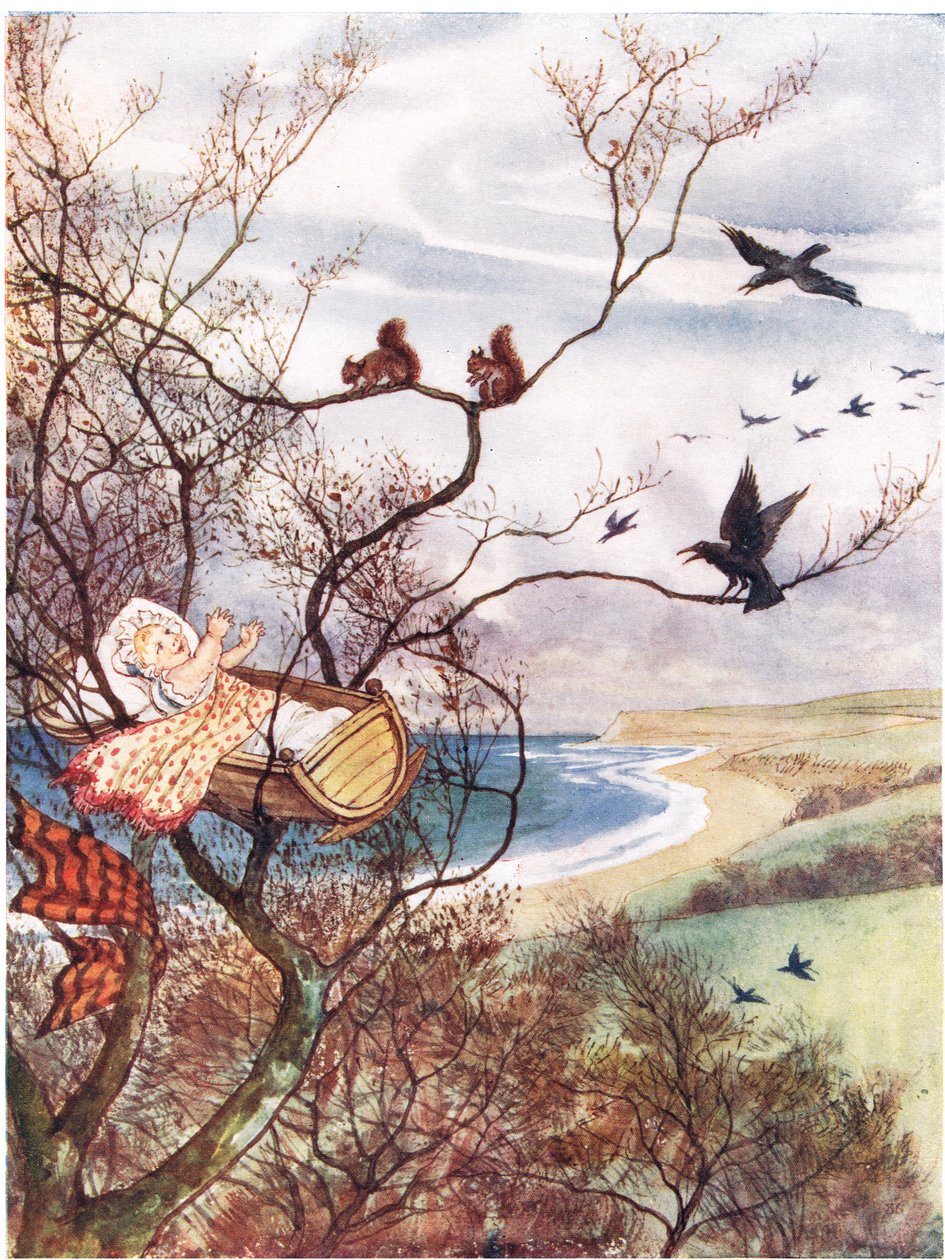 Hush-a-by Baby, ilustração de &39;A Picture Song Book&39;, 1910 de George, 9th Earl of Carlisle Howard