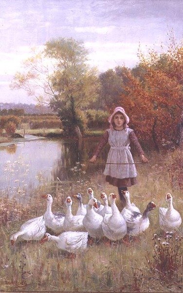 A Garota Ganso de George A. Elcock