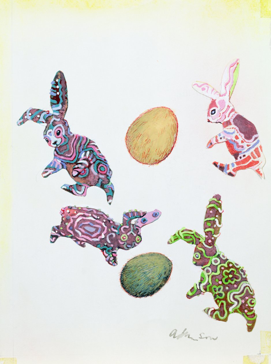 Coelhos da páscoa de George Adamson