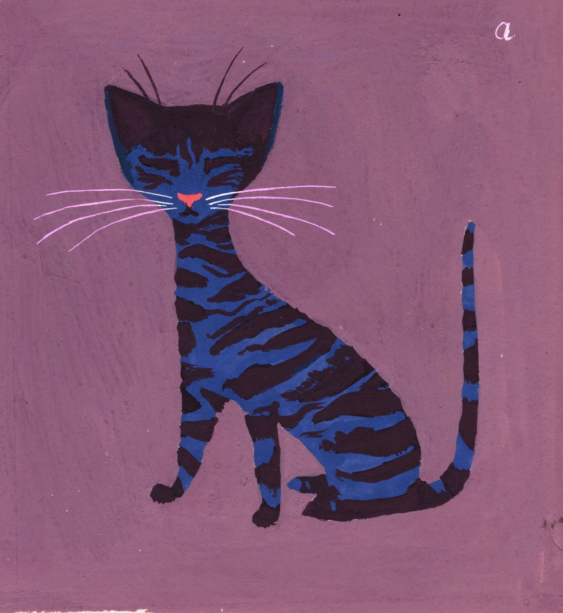O gato azul, dos anos 70 de George Adamson