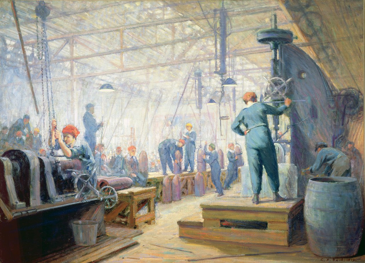 Mulheres Operadoras de George Agnew Reid