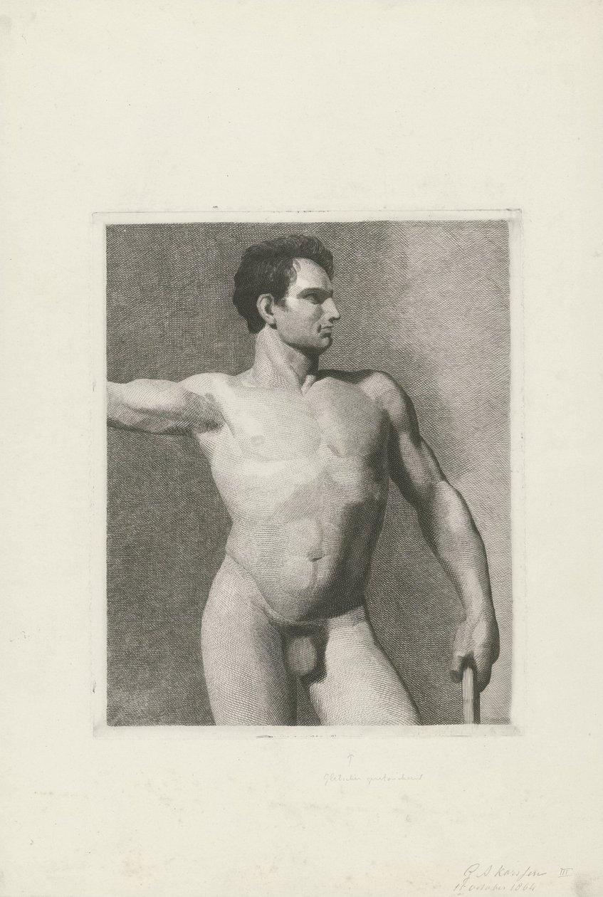 nu masculino de George Andries Karsen