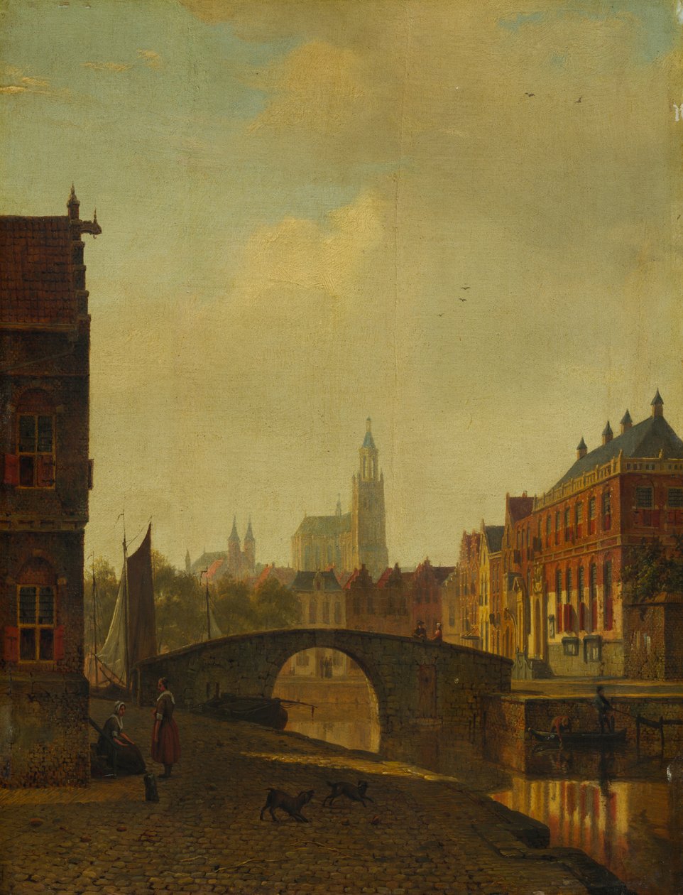 Vista Imaginária de Arnhem de George Andries Roth