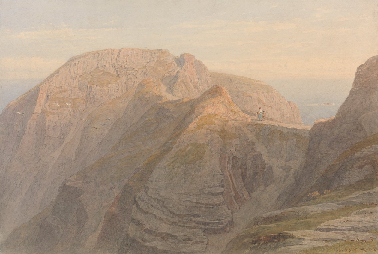 O Coupée, Ilha de Sark de George Arthur Fripp