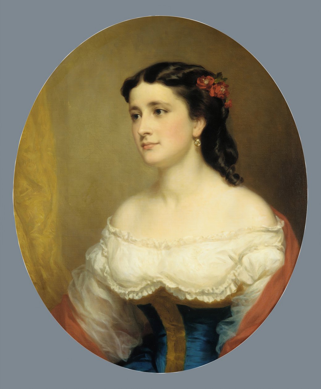 Senhora William Loring Andrews, 1861-63. de George Augustus Baker