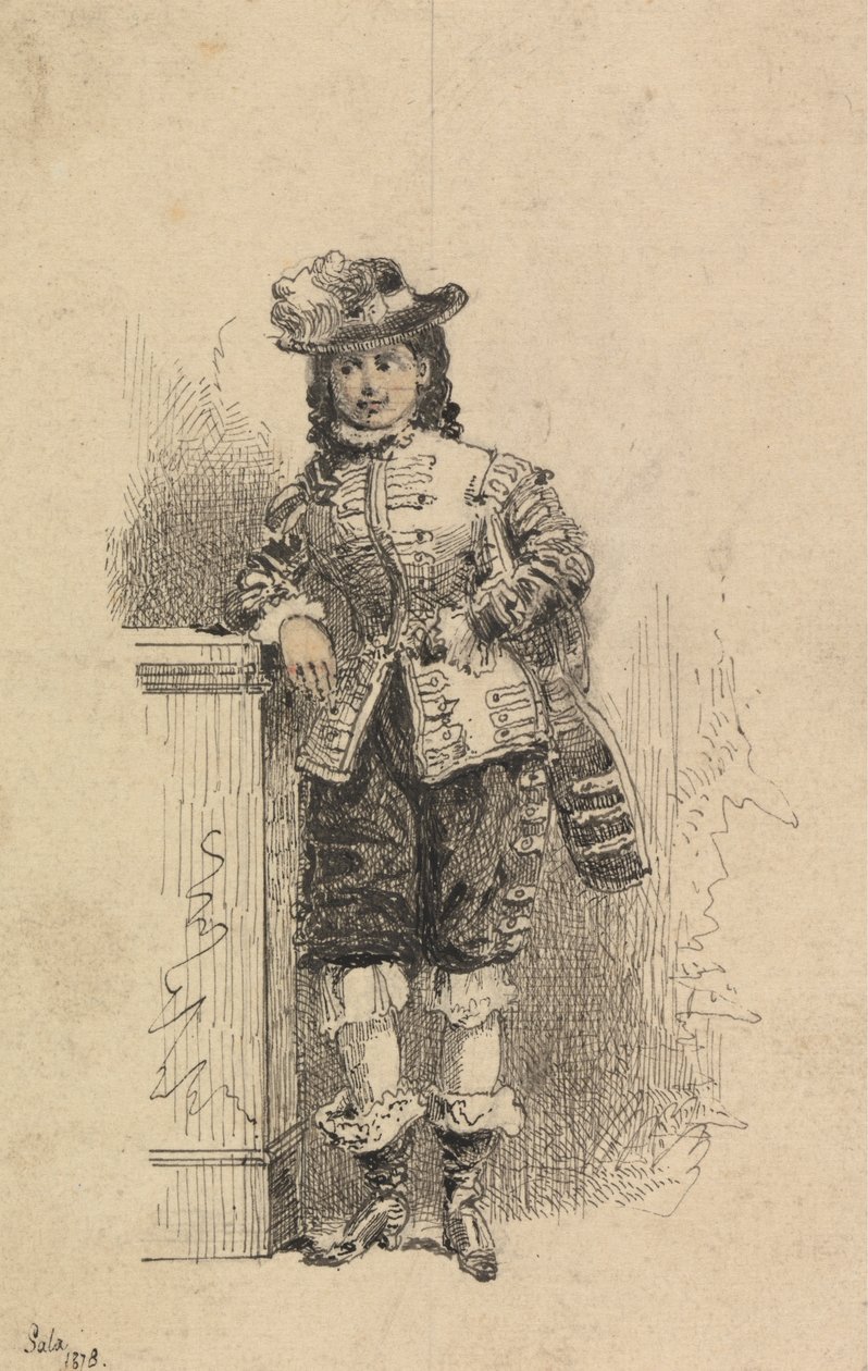 Jovem Cavaleiro de George Augustus Sala
