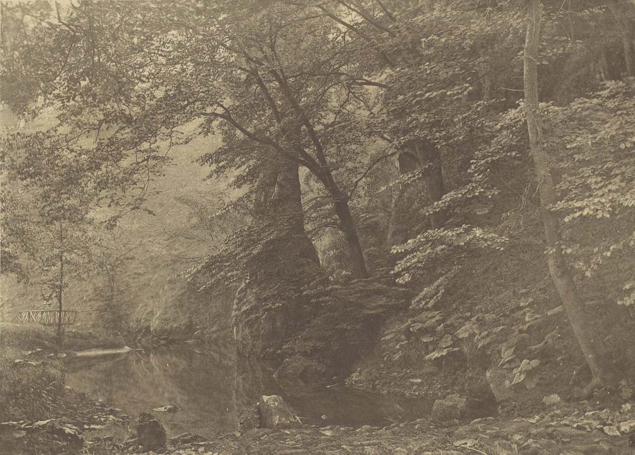 Pike Pool, década de 1880, impresso em 1888. de George Bankart