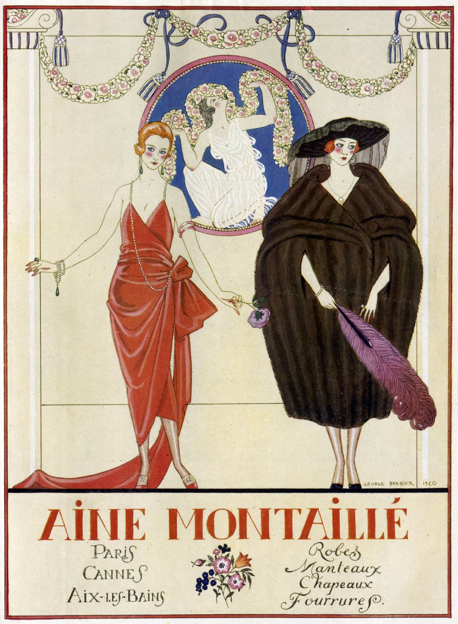 Aine-Montaillé, 1920. de George Barbier